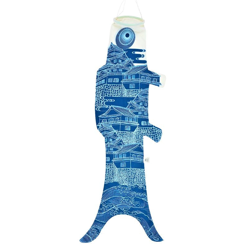 Koinobori Ôshiro Blue 70 cm