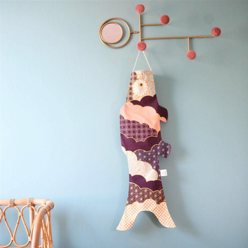 Koinobori Patchwork Plum 70 cm