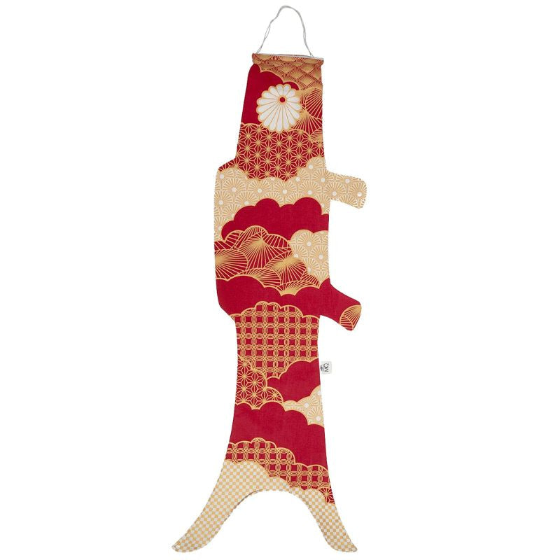 Koinobori Patchwork Red 100 cm