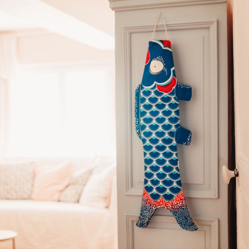 Koinobori Traditional Blue 70 cm