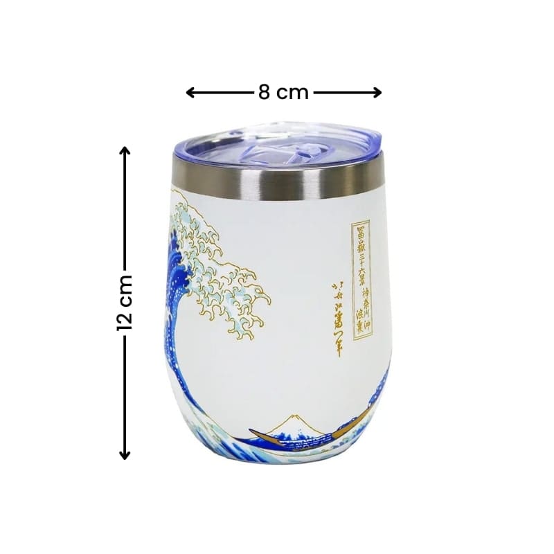 Kubek podróżny Wielka Fala Kanagawy