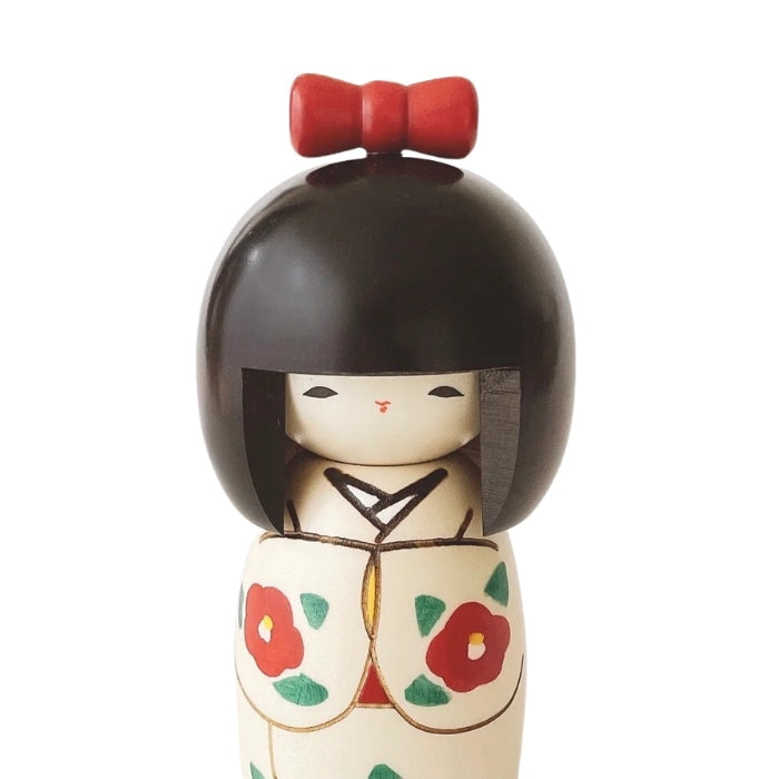 Lalka Camellia Kokeshi