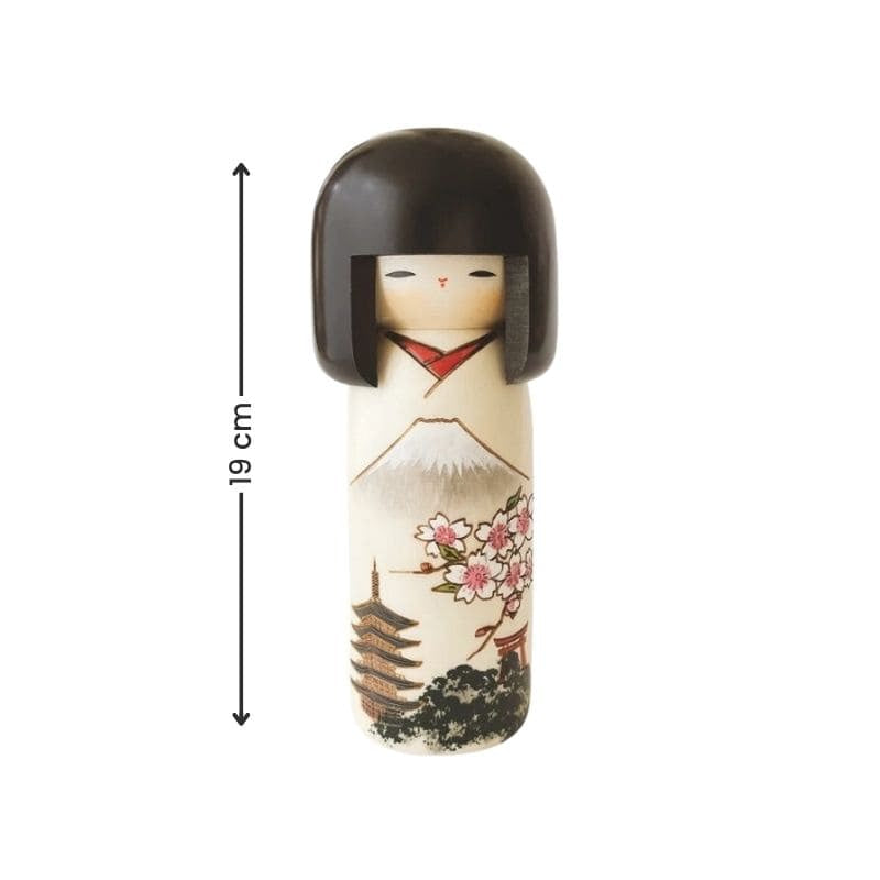 Lalka Kokeshi Mount Fuji
