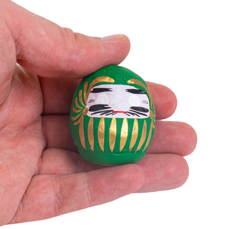 Mały Japoński Daruma 4 cm - Różne Kolory