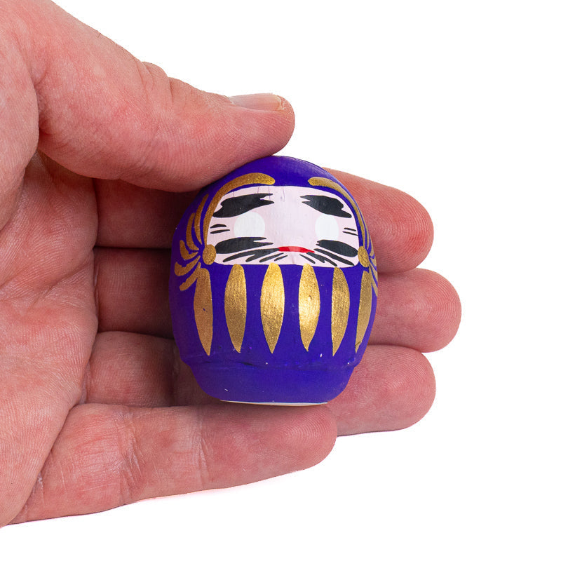 Mały Japoński Daruma 4 cm - Różne Kolory
