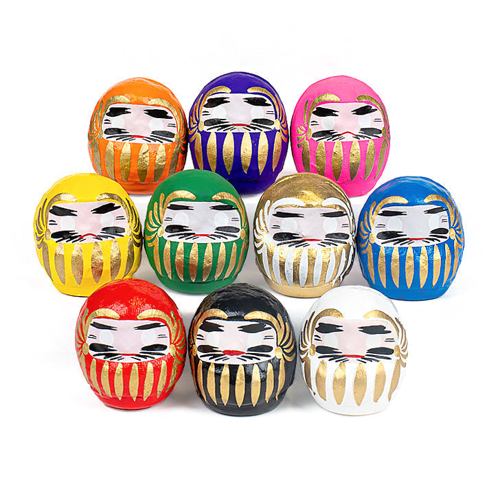 Mały Japoński Daruma 4 cm - Różne Kolory