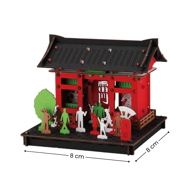 Japoński miniaturowy model - Asakusa