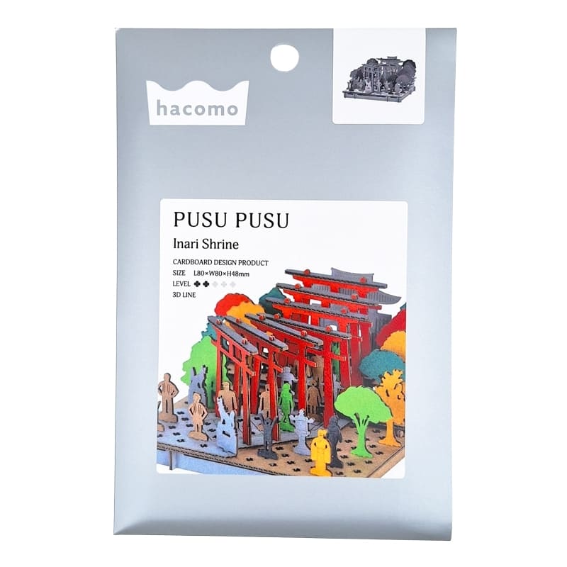 Japońska miniatura - świątynia Fushimi Inari