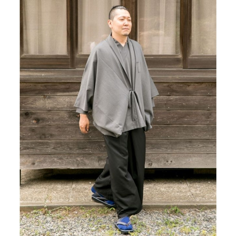 Męska kurtka Kimono w kolorze szarym Uniwersalny rozmiar