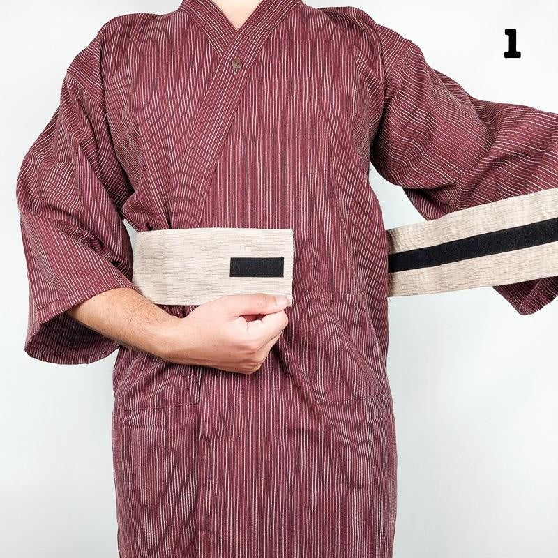 Męski pasek obi Beiju Uniwersalny rozmiar