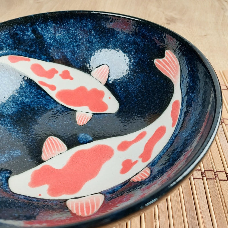 Miska do donburi z karpia koi