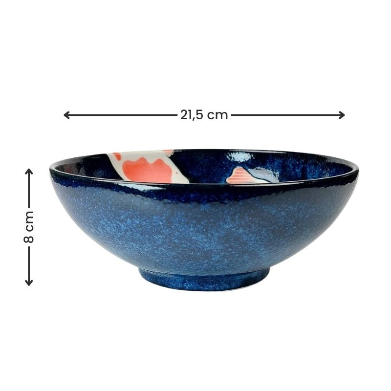 Miska do donburi z karpia koi
