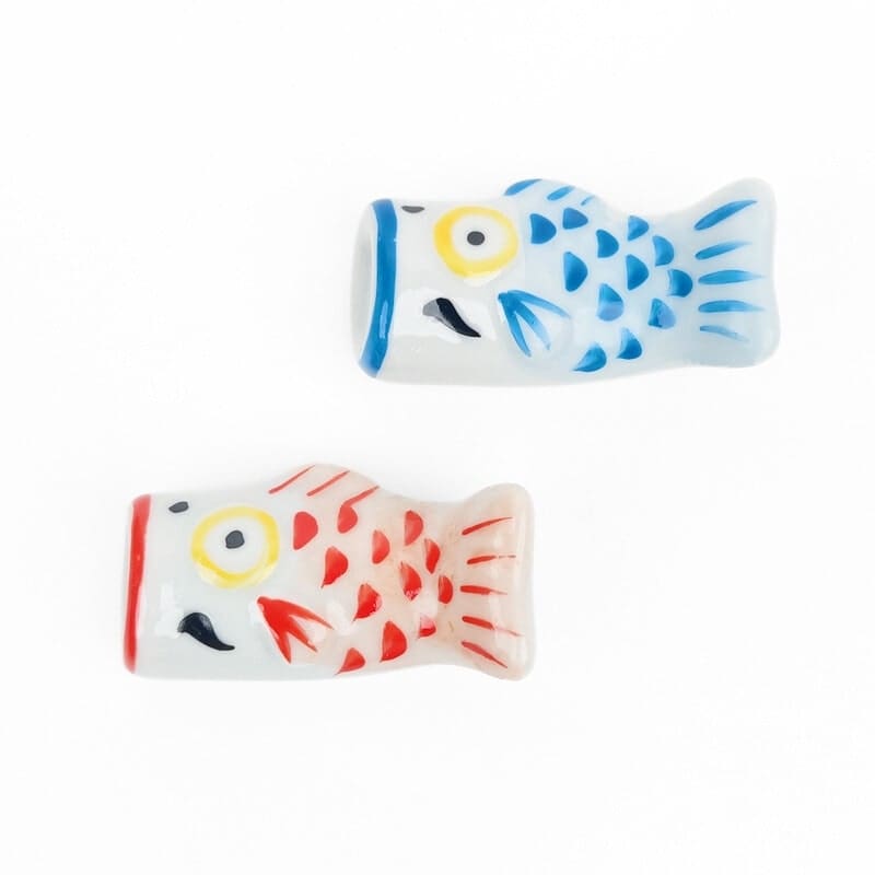 Niebieska japońska podstawka pod pałeczki Koinobori