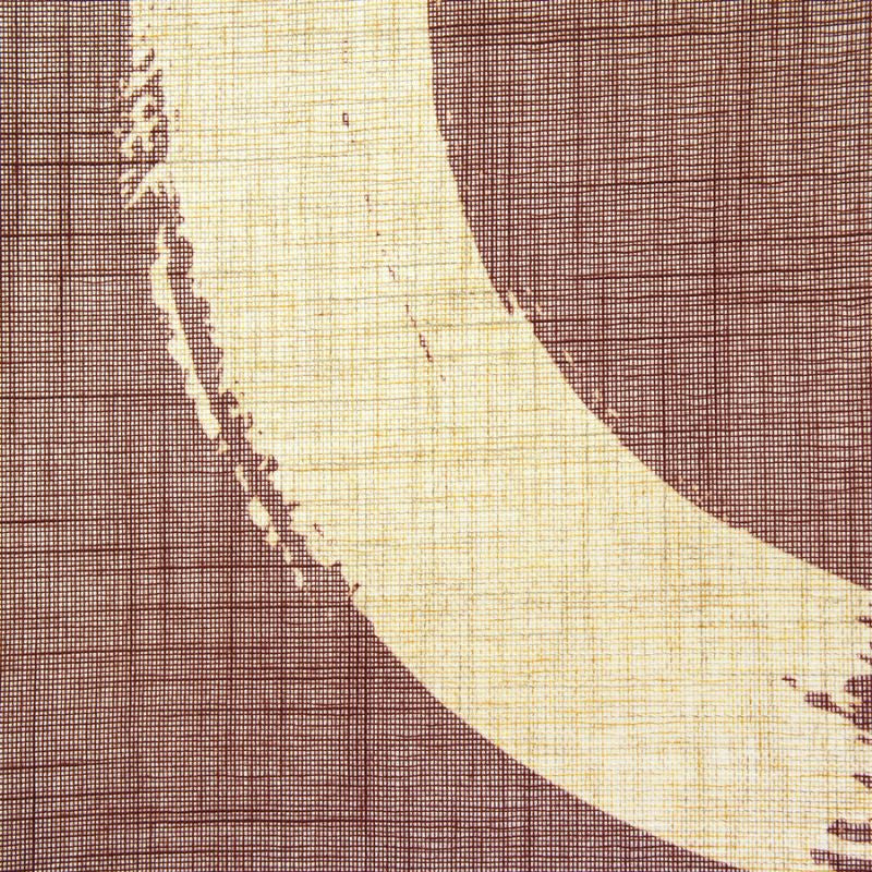 Noren Japanese Enso Brown 85 x 150 cm