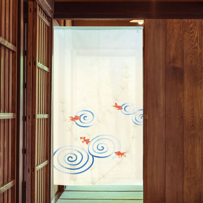 Noren Japanese Kingyo 85 x 150 cm