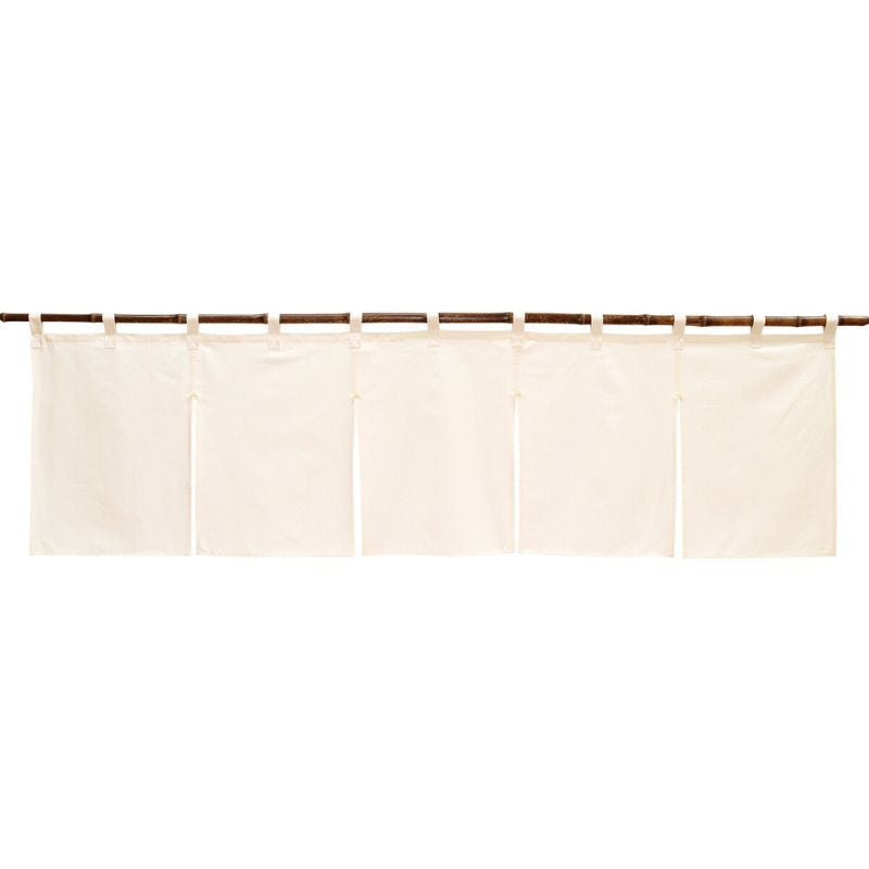 Noren Japanese Short Beige 175 x 50 cm