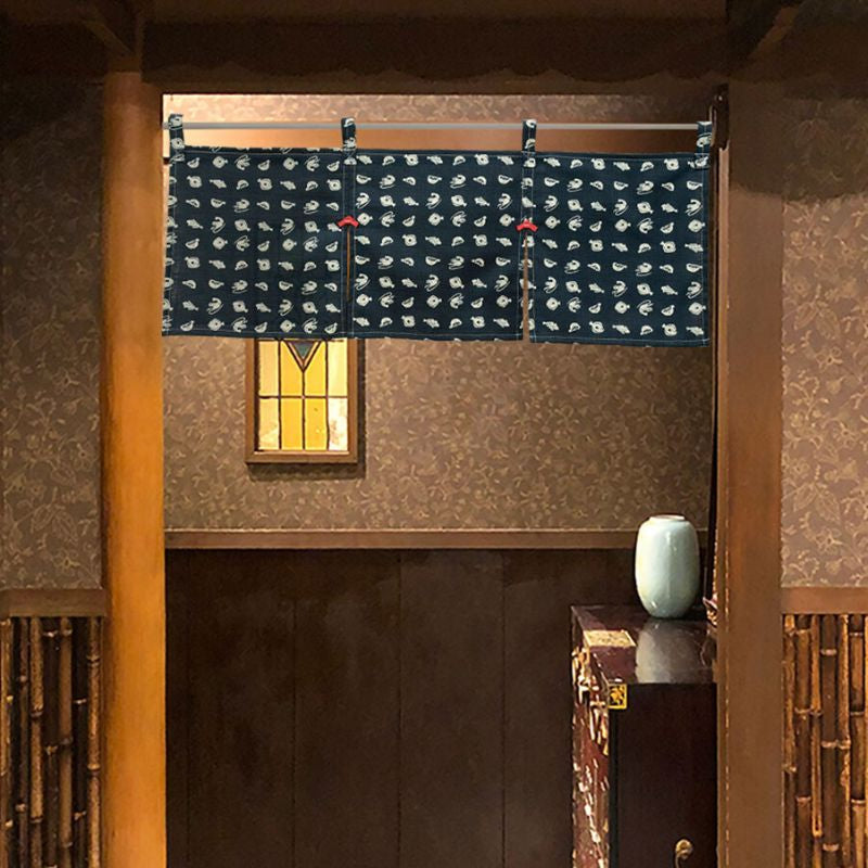 Noren Japanese Short Sakana 85 x 30 cm