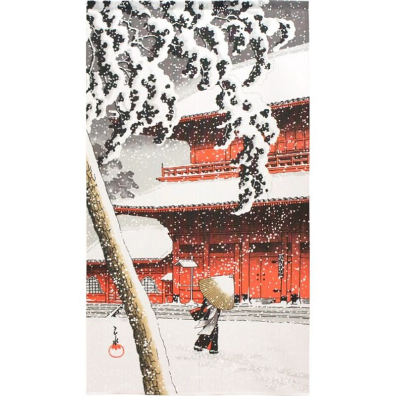 Noren Japanese Snow 85 x 150 cm