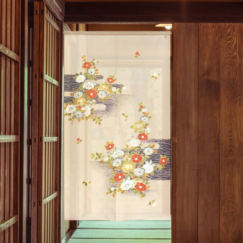 Noren Japanese Tsubaki 85 x 150 cm