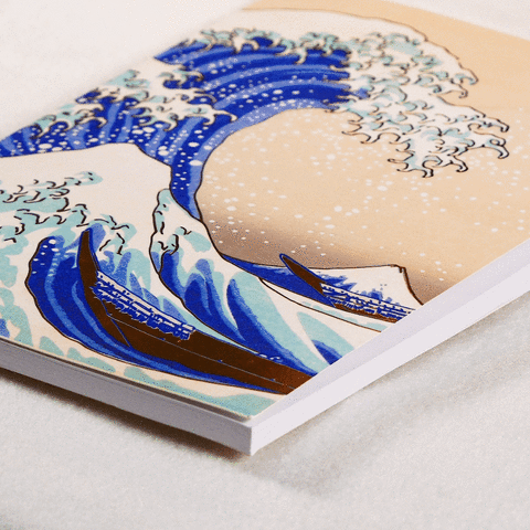 Notatnik Great Wave of Kanagawa