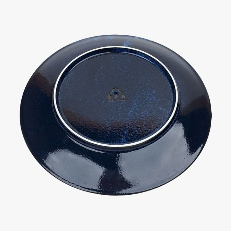 Okrągły japoński talerz Kanagawa