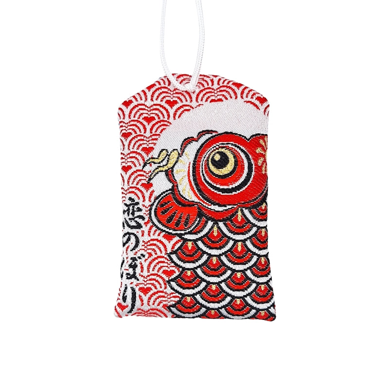 Japoński karp Omamori Koi