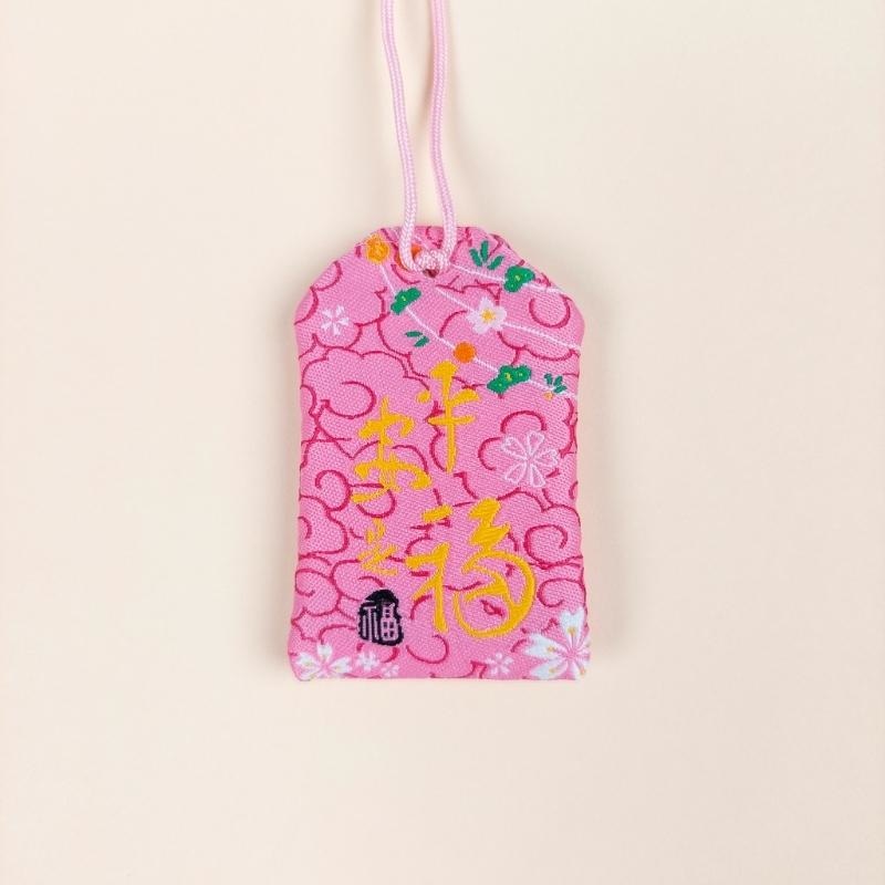 Omamori Kawaii Rose Maneki Neko