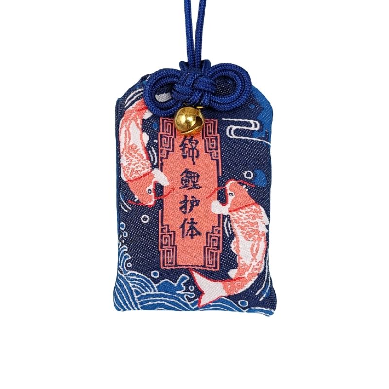Omamori z motywem Karpia Koi