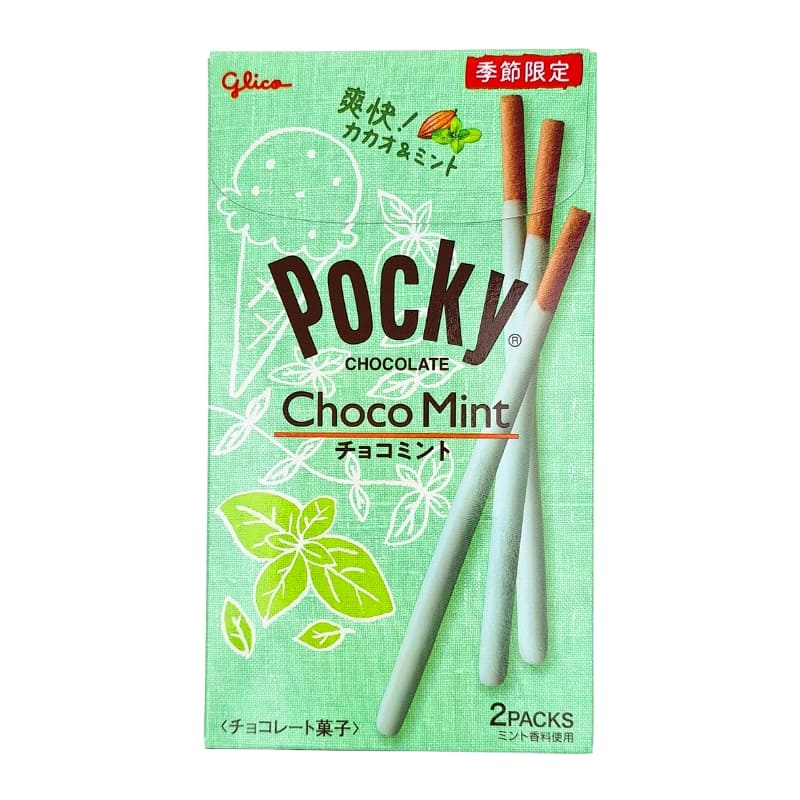 Paluszki Pocky Czekoladowo-Miętowe