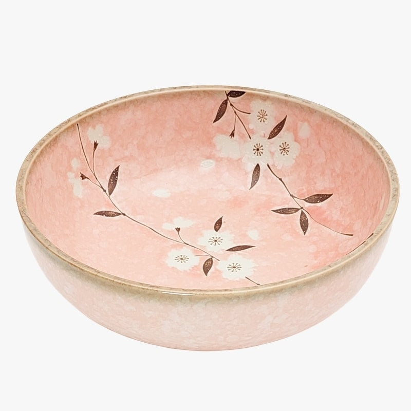 Pinku Sakura japońska miska Donburi