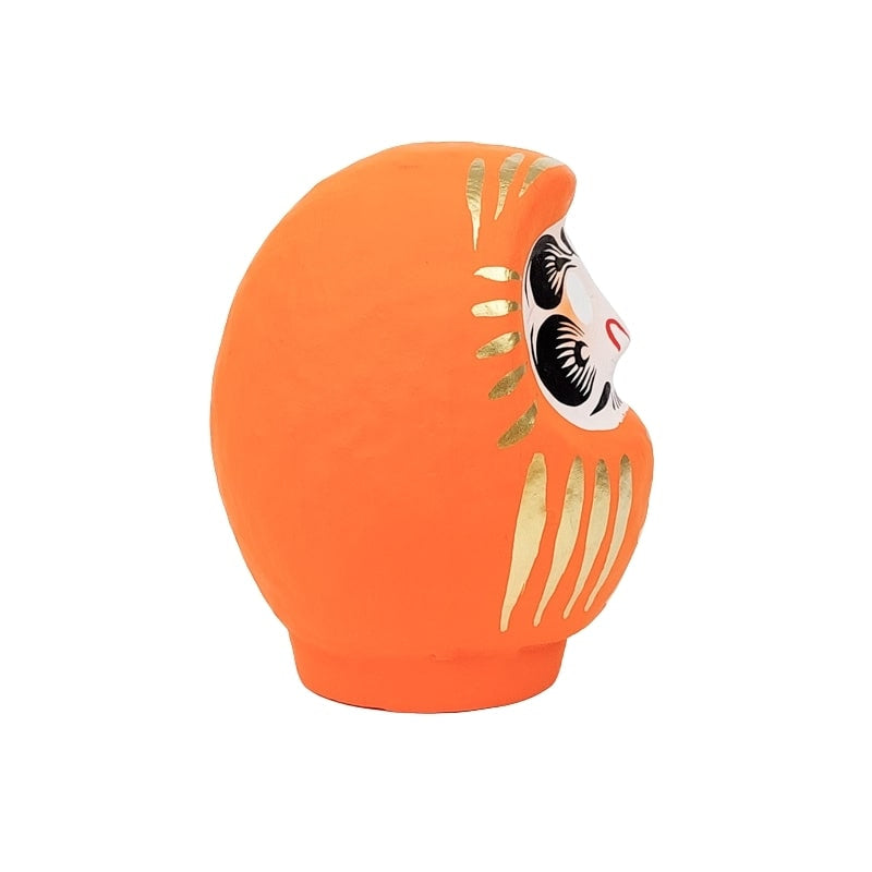 Pomarańczowa Daruma japońska od 9 do 15 cm