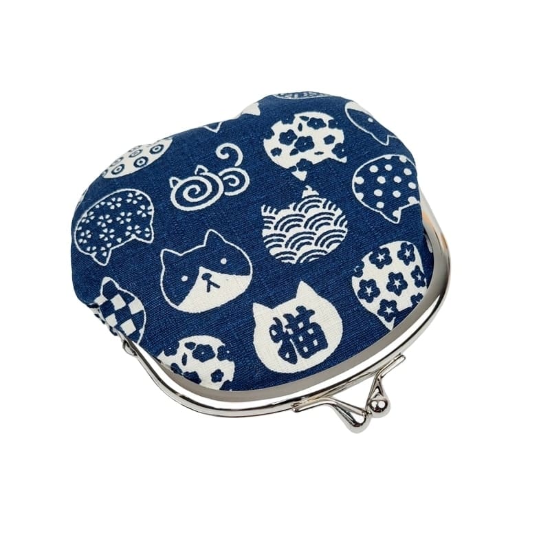 Portfel Gamaguchi Neko Blue