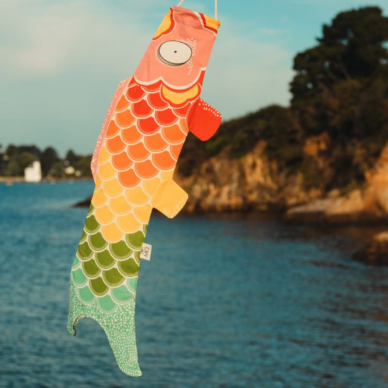 Rainbow Koinobori 70 cm