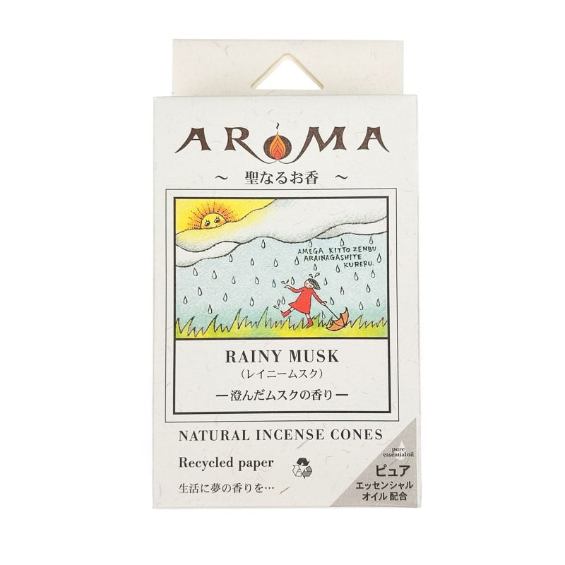 Rainy Musk Incense Cone