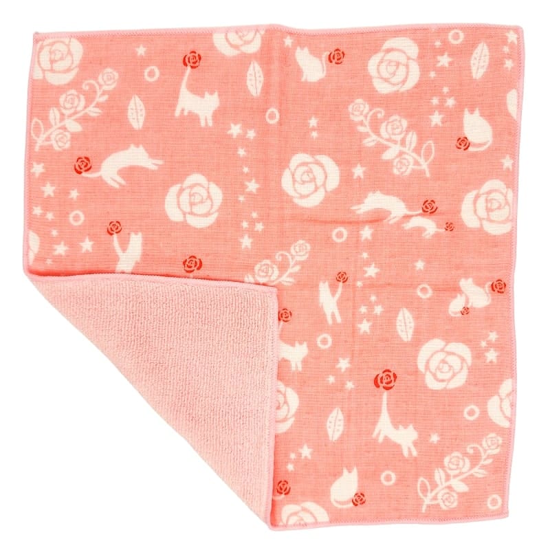 Ręcznik japoński Pink & Cat