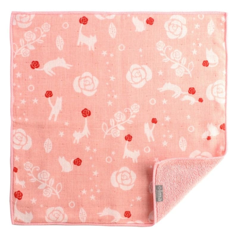 Ręcznik japoński Pink & Cat