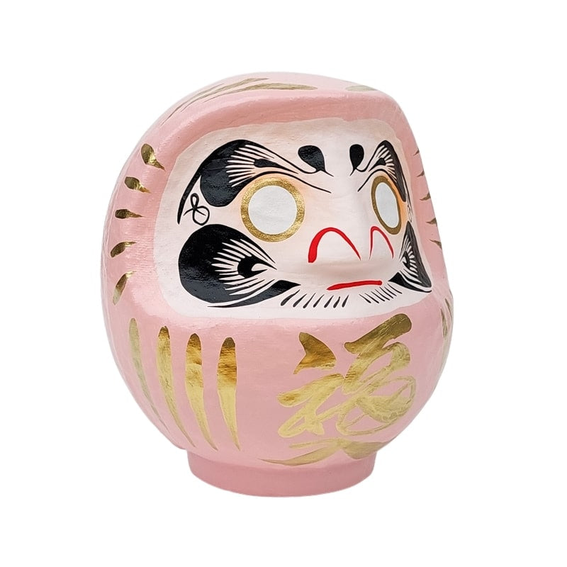 Różowa Daruma japońska od 9 do 15 cm