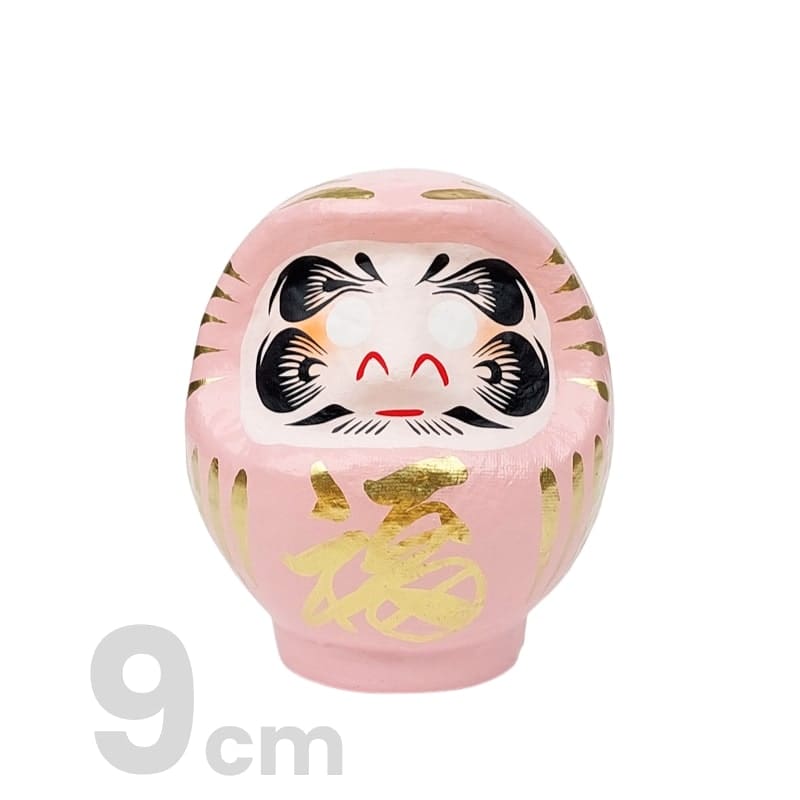 Różowa Daruma japońska od 9 do 15 cm 9 cm