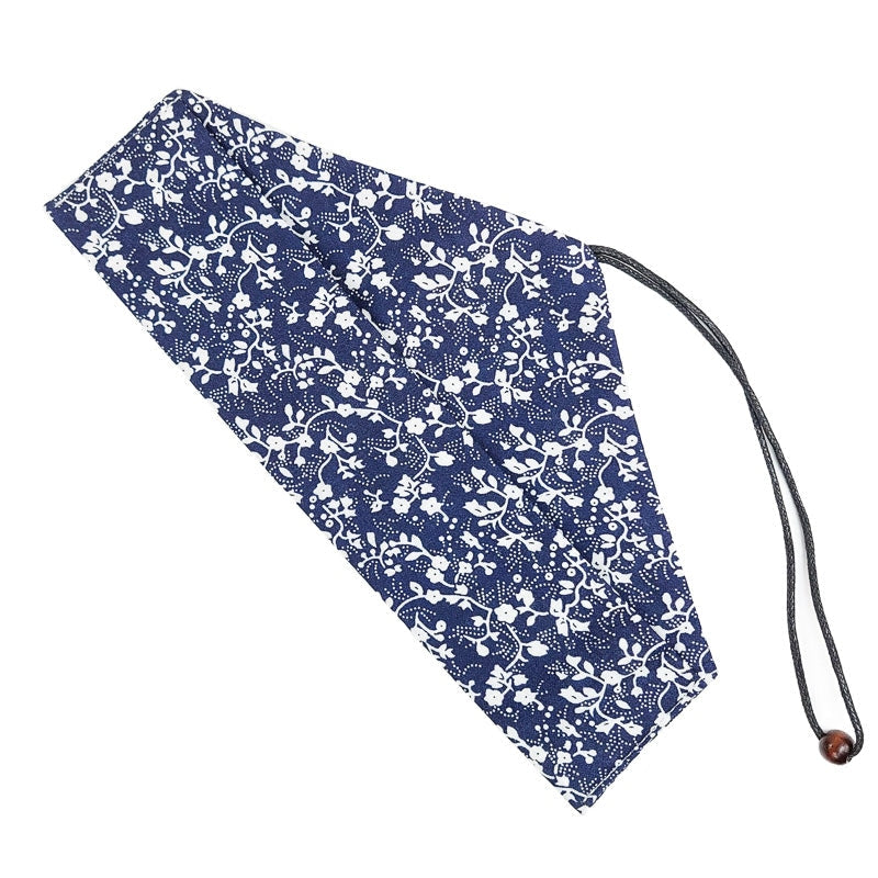 Japoński Zestaw Sztućców Drewnianych z Kwiatowym Etui