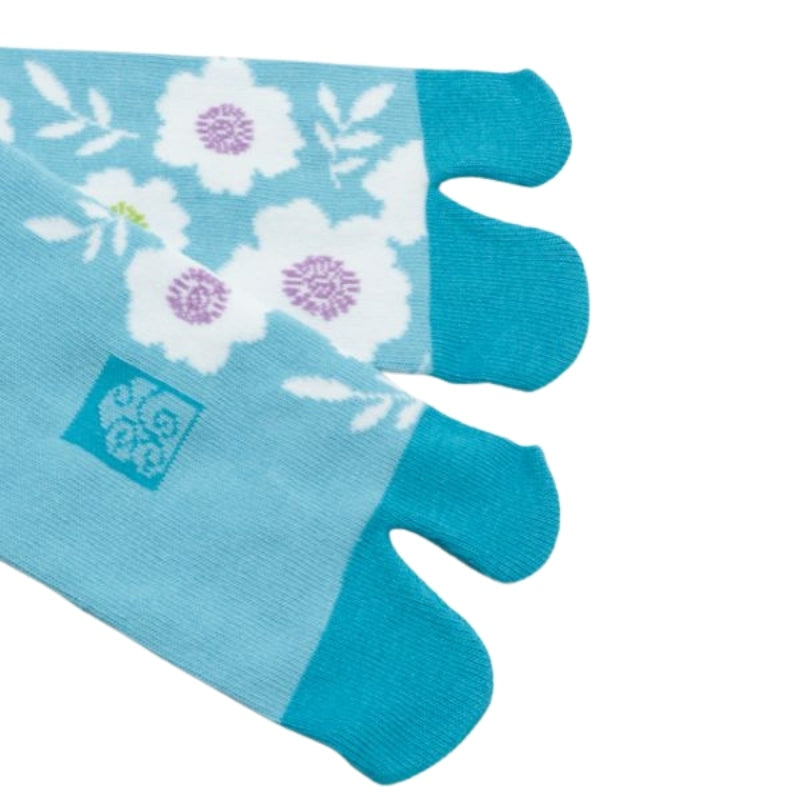 Skarpetki w japońskie kwiaty EU 36 40