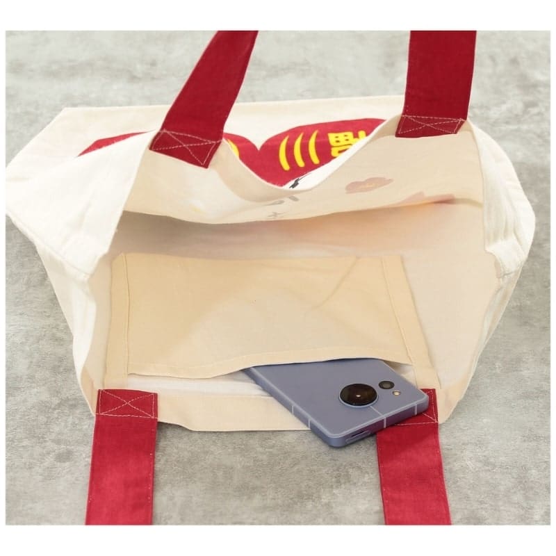 Torba z kości słoniowej Shiba Daruma