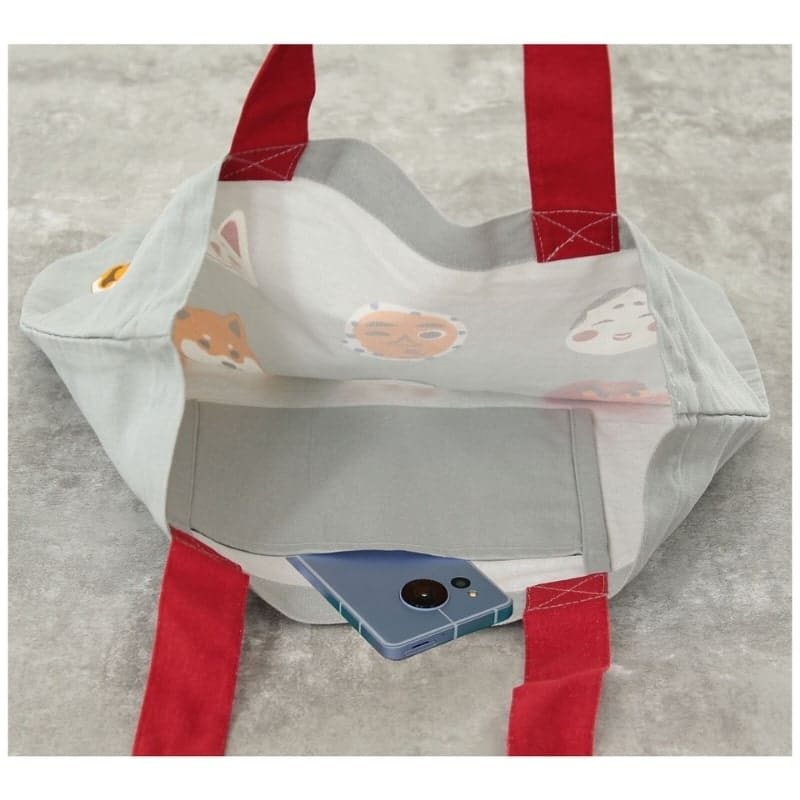 Tote Bag Grey Omote to Shiba