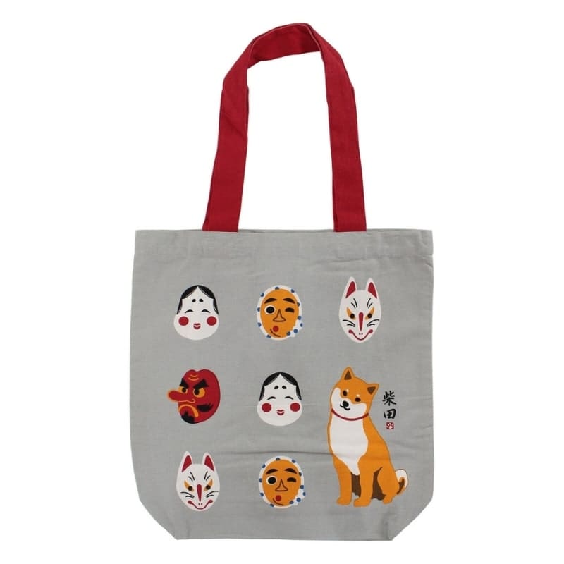 Tote Bag Grey Omote to Shiba