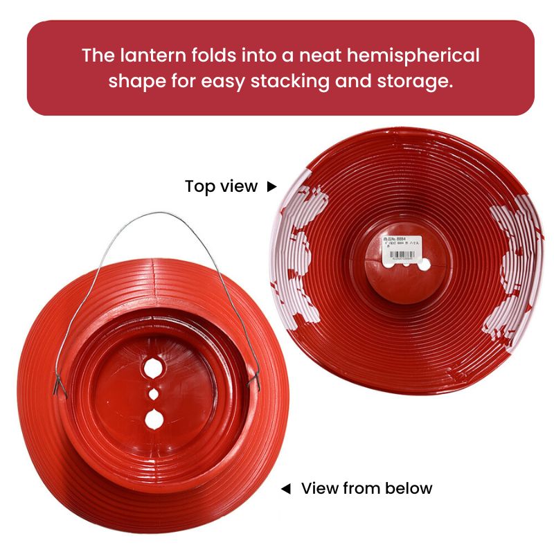 Japońska Latarnia z motywem Czerwonego Festiwalu