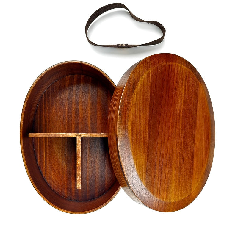 Tradycyjne japońskie drewniane bento