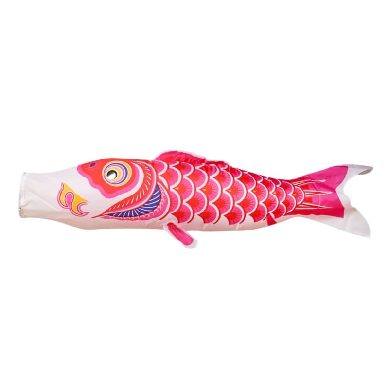 Tradycyjny Japoński Koinobori Różowy - 150 cm