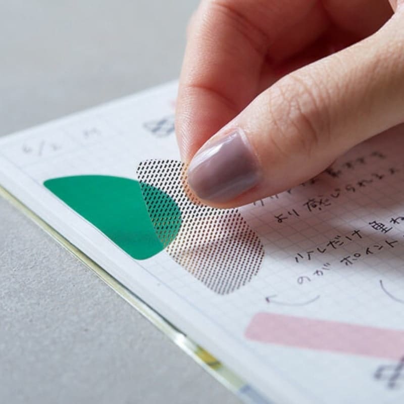 Trójkątne naklejki kosmetyczne