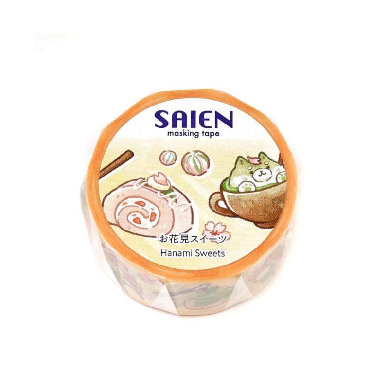 Japońskie słodycze Washi Tape Hanami