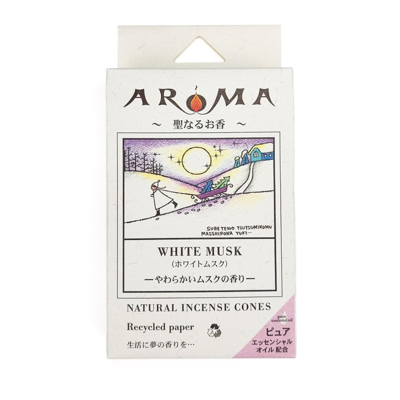 White Musk Incense Cone
