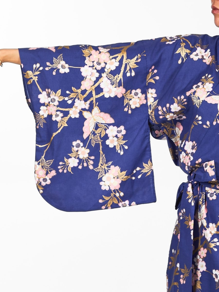 Yukata Kimono damskie Sakura to Chō
